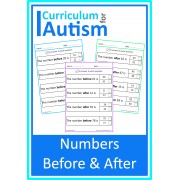 Before and After Numbers 1-100 Worksheets